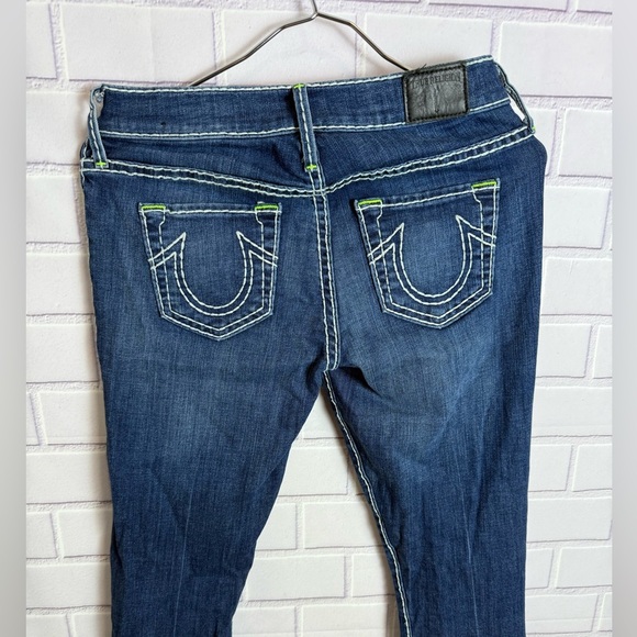 True Religion Casey Distressed Skinny Jeans Women's Size 25 - Picture 6 of 11